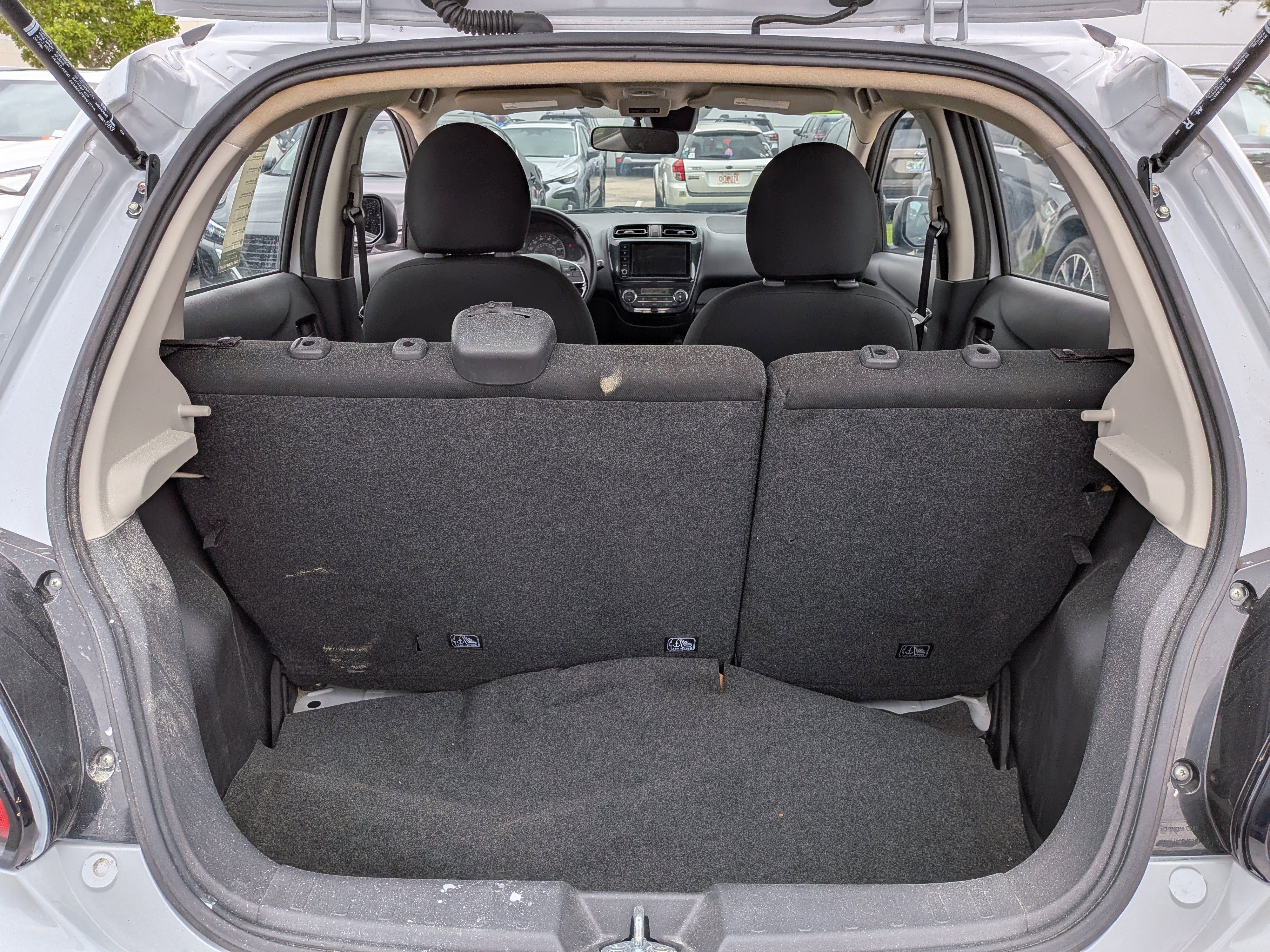 Used 2021 White Diamond Mitsubishi Carbonite Edition image 13
