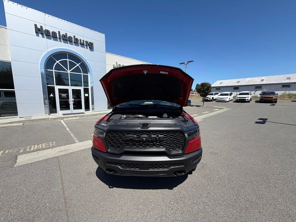 New 2026 Molten Red Pearl-Coat Exterior Paint RAM Rebel image 26