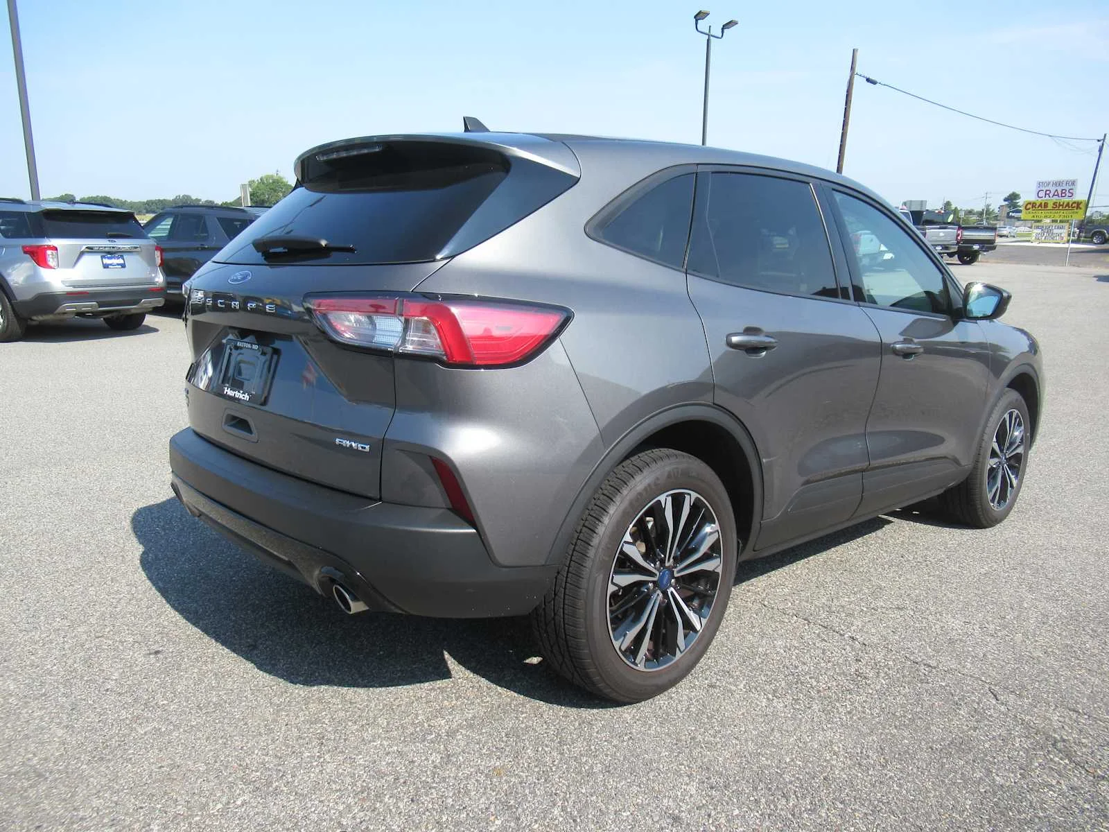Certified Used 2022 Carbonized Gray Ford SE image 5