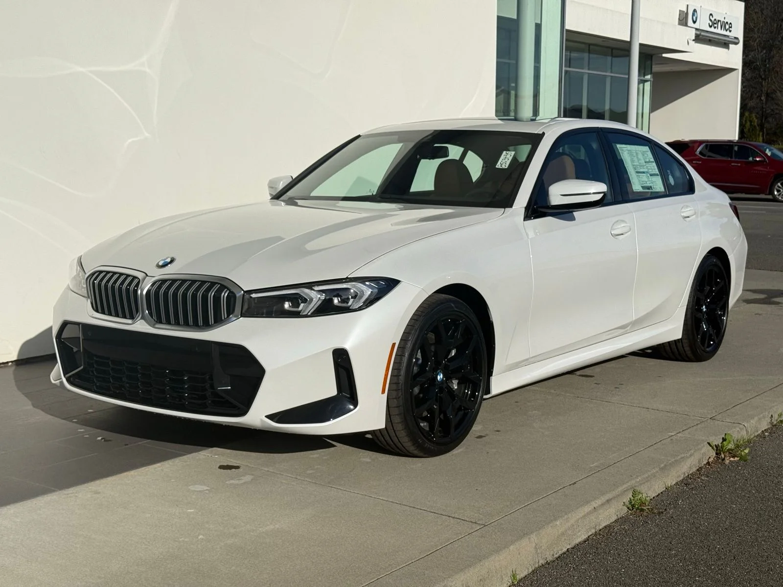 New 2026 Mineral White Metallic BMW 330i image 3