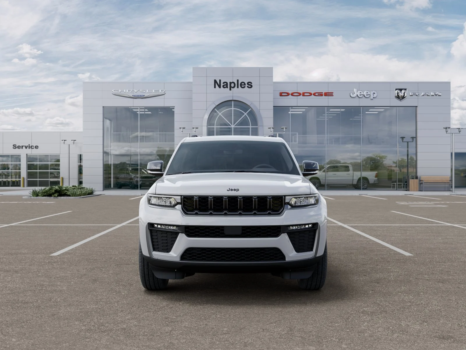 New 2026 Bright White Clear-Coat Exterior Paint Jeep Limited image 6