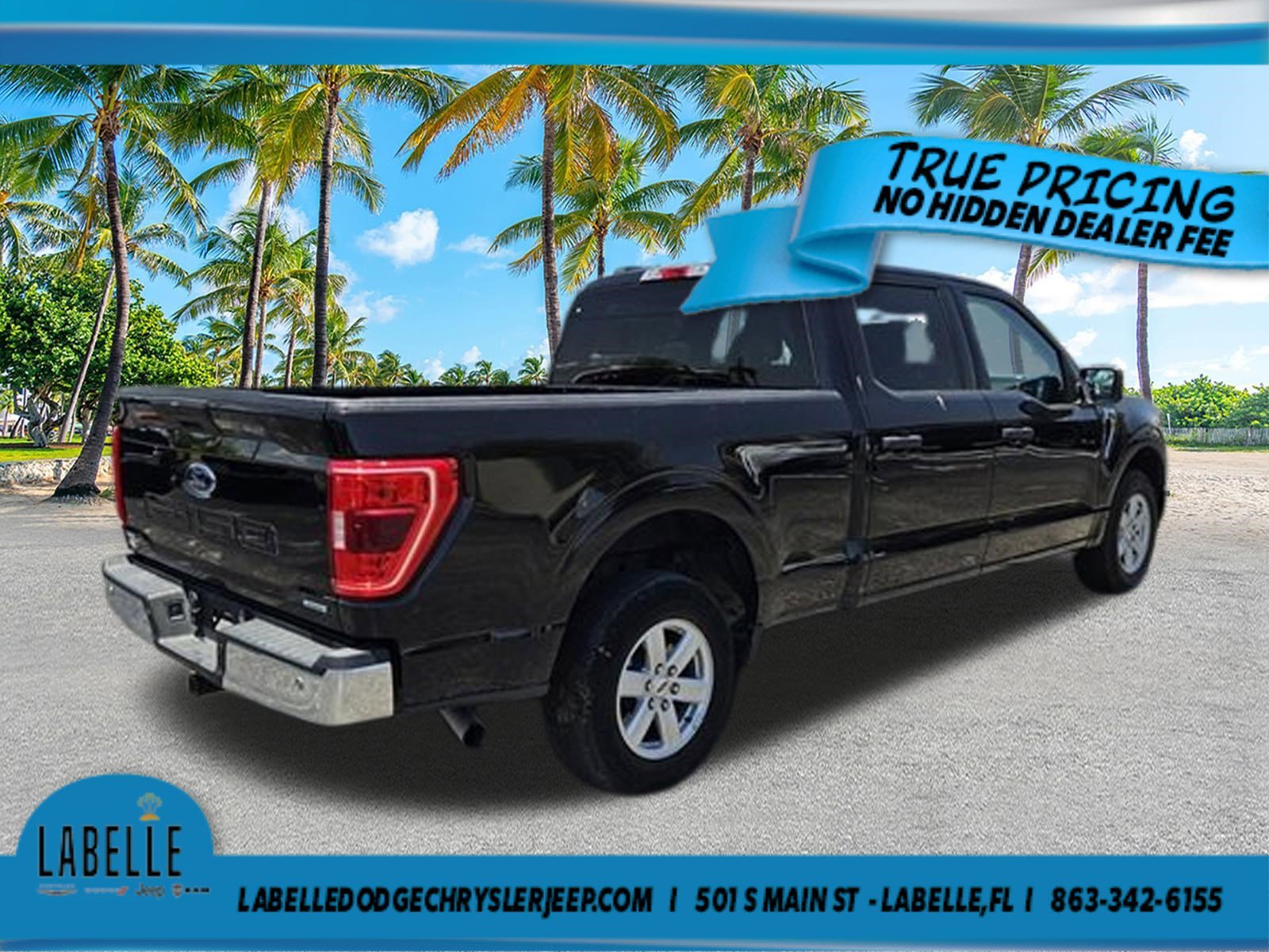 Used 2023 Agate Black Metallic Ford XLT image 11