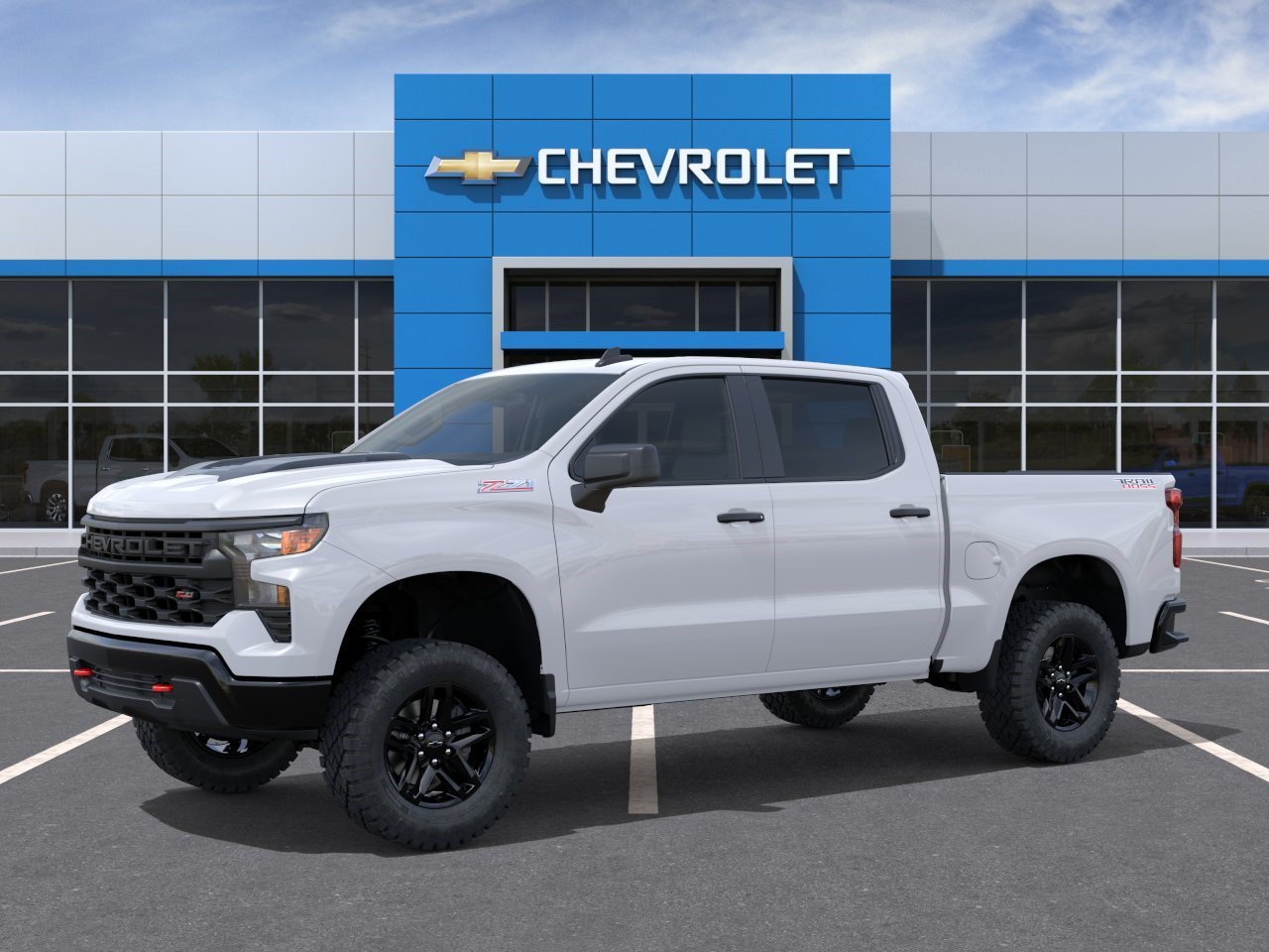 New 2026 Summit White Chevrolet Custom Trail Boss image 2