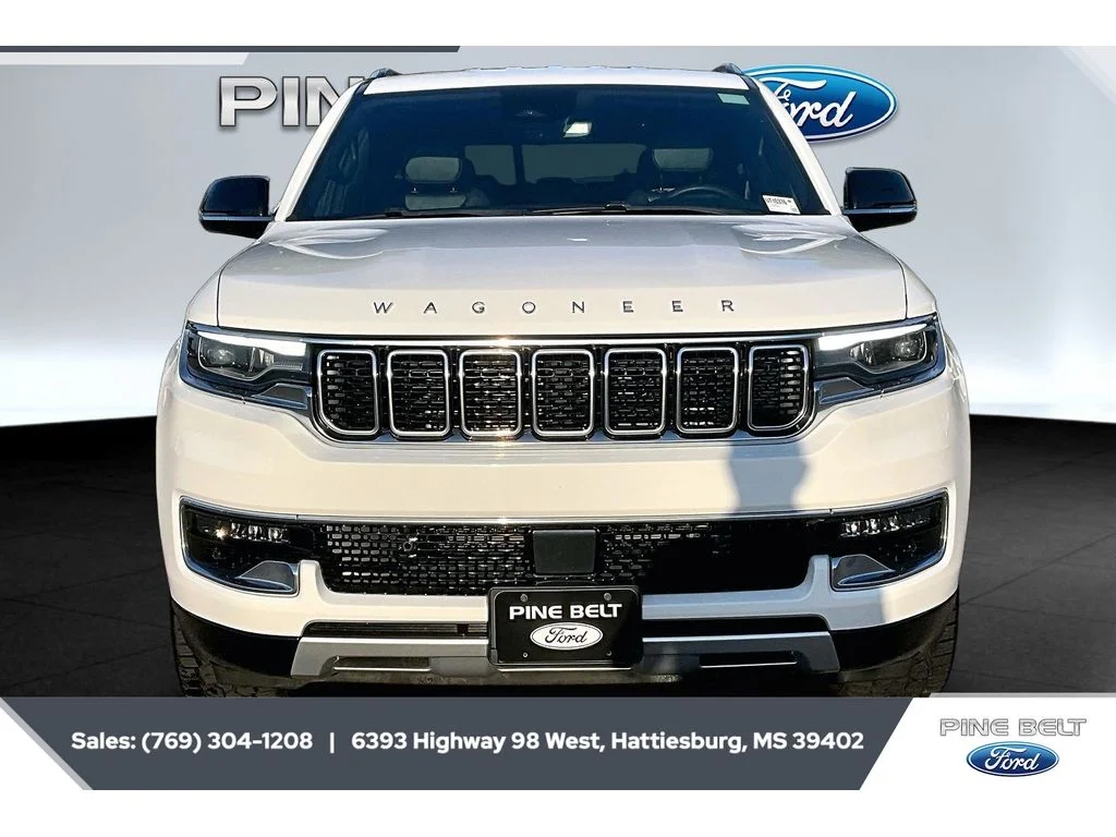 Used 2024 Bright White Clearcoat Jeep Series II image 3