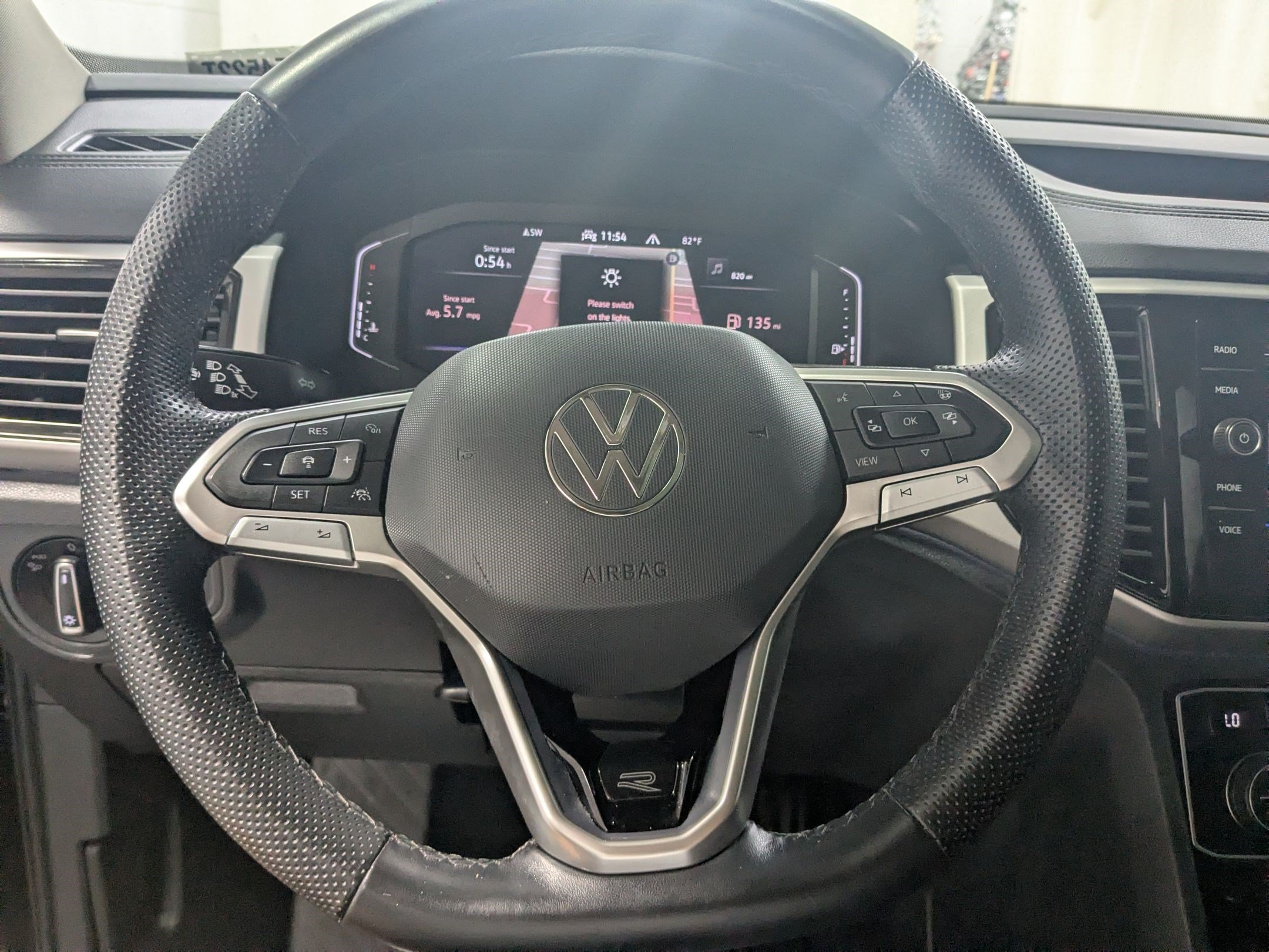 Used 2023 Deep Black Volkswagen 3.6L V6 SEL R-Line Black image 11