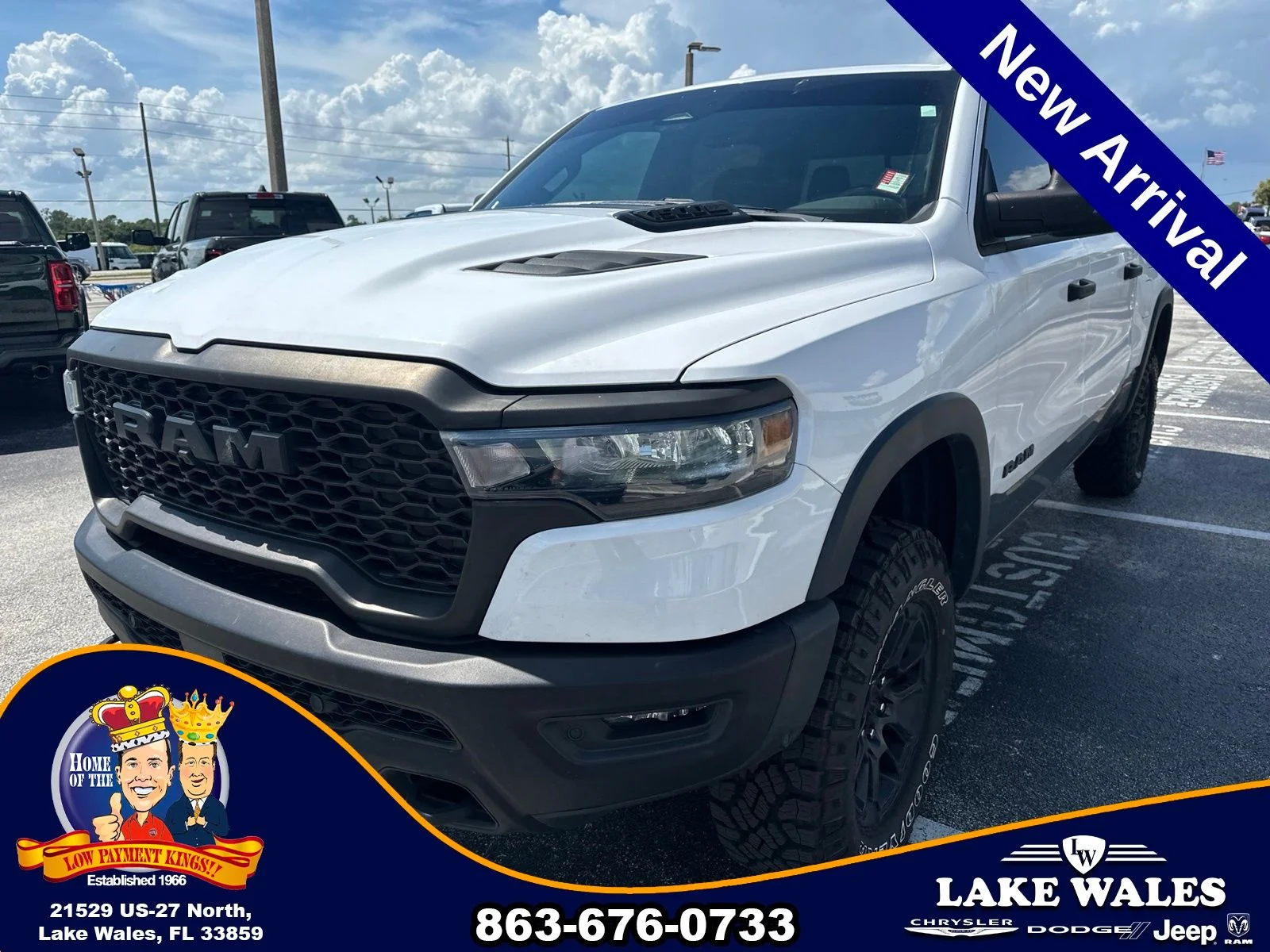 Used 2025 White Ram Rebel image 7