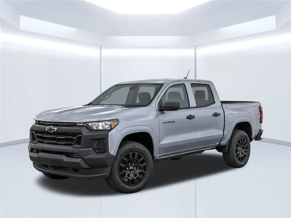 New 2026 Gray Chevrolet Work Truck image 2