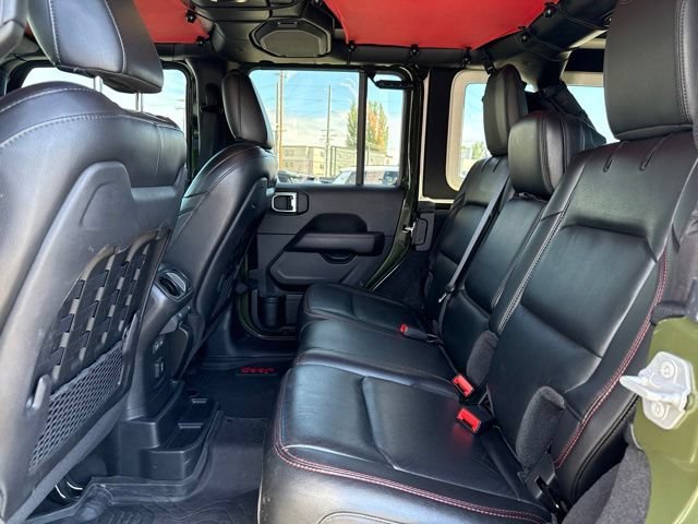 Used 2021 Sarge Green Clearcoat Jeep Unlimited Rubicon image 16