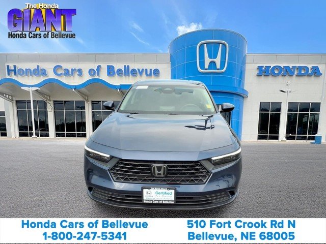 Certified Used 2024 Canyon River Blue Metallic Honda 1.5T EX image 2