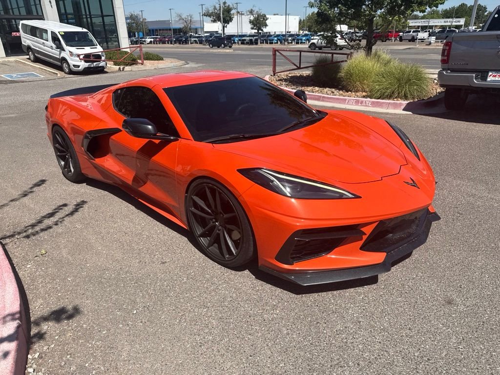 Used 2020 Orange Chevrolet Stingray image 21