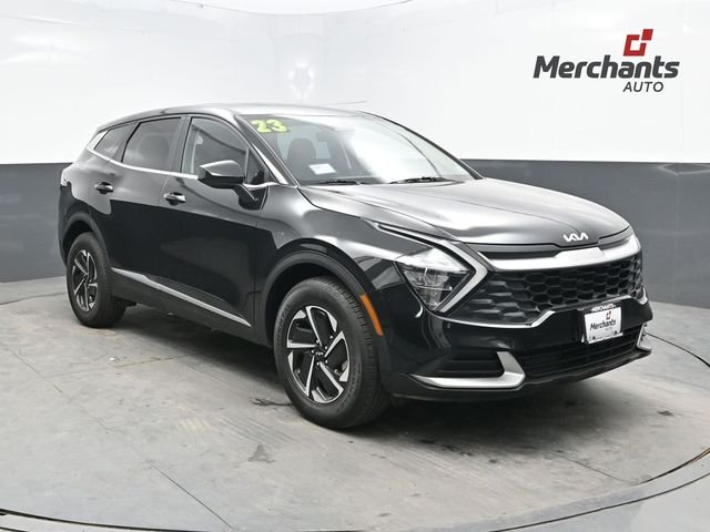 Used 2023 Black Kia LX image 1