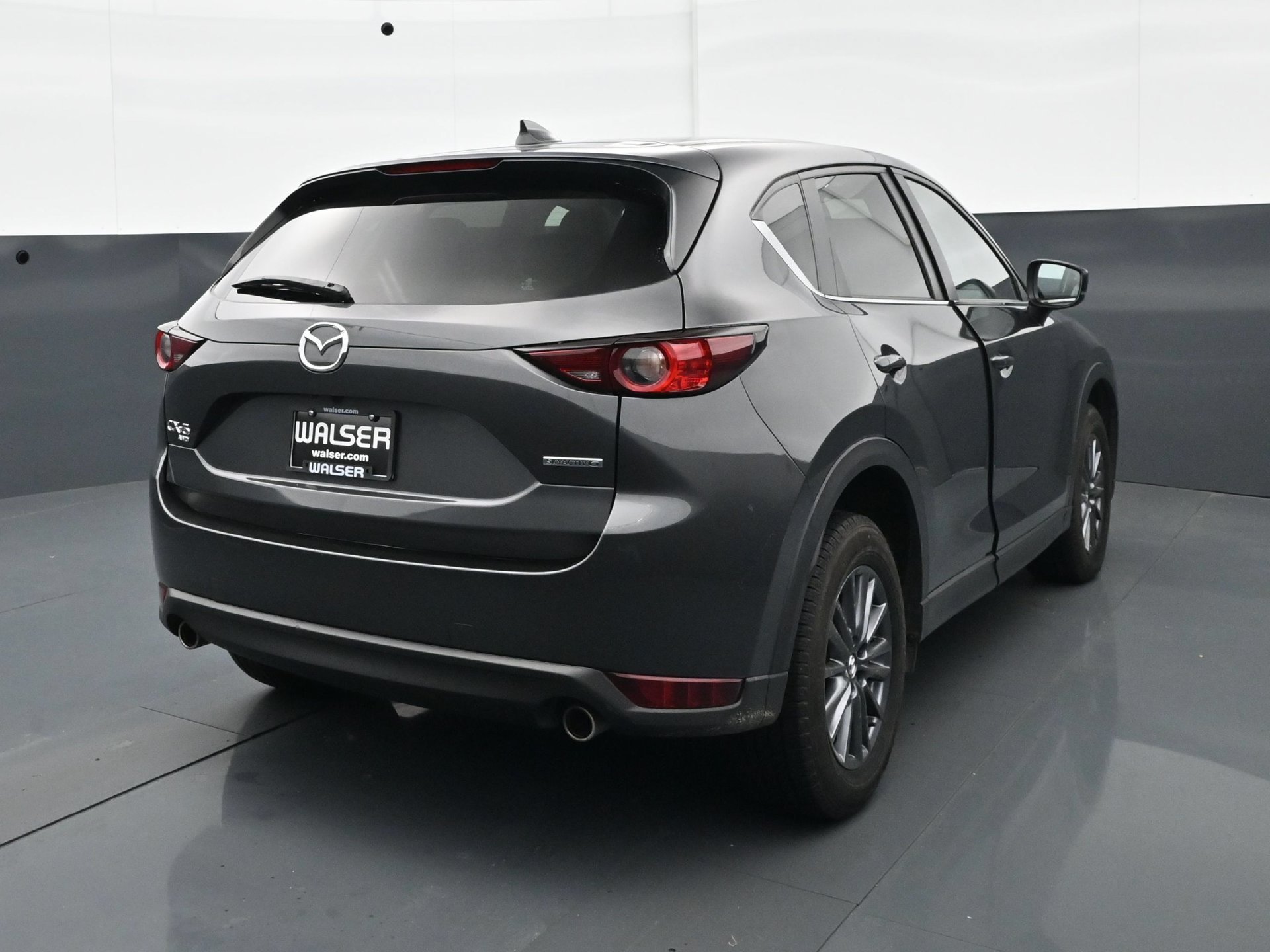 Used 2021 Machine Gray Metallic Mazda Touring AWD image 6