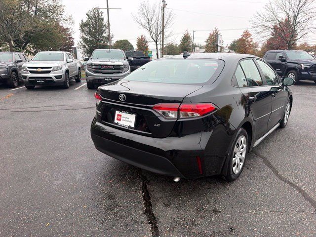 Certified Used 2024 Midnight Black Metallic Toyota LE image 4