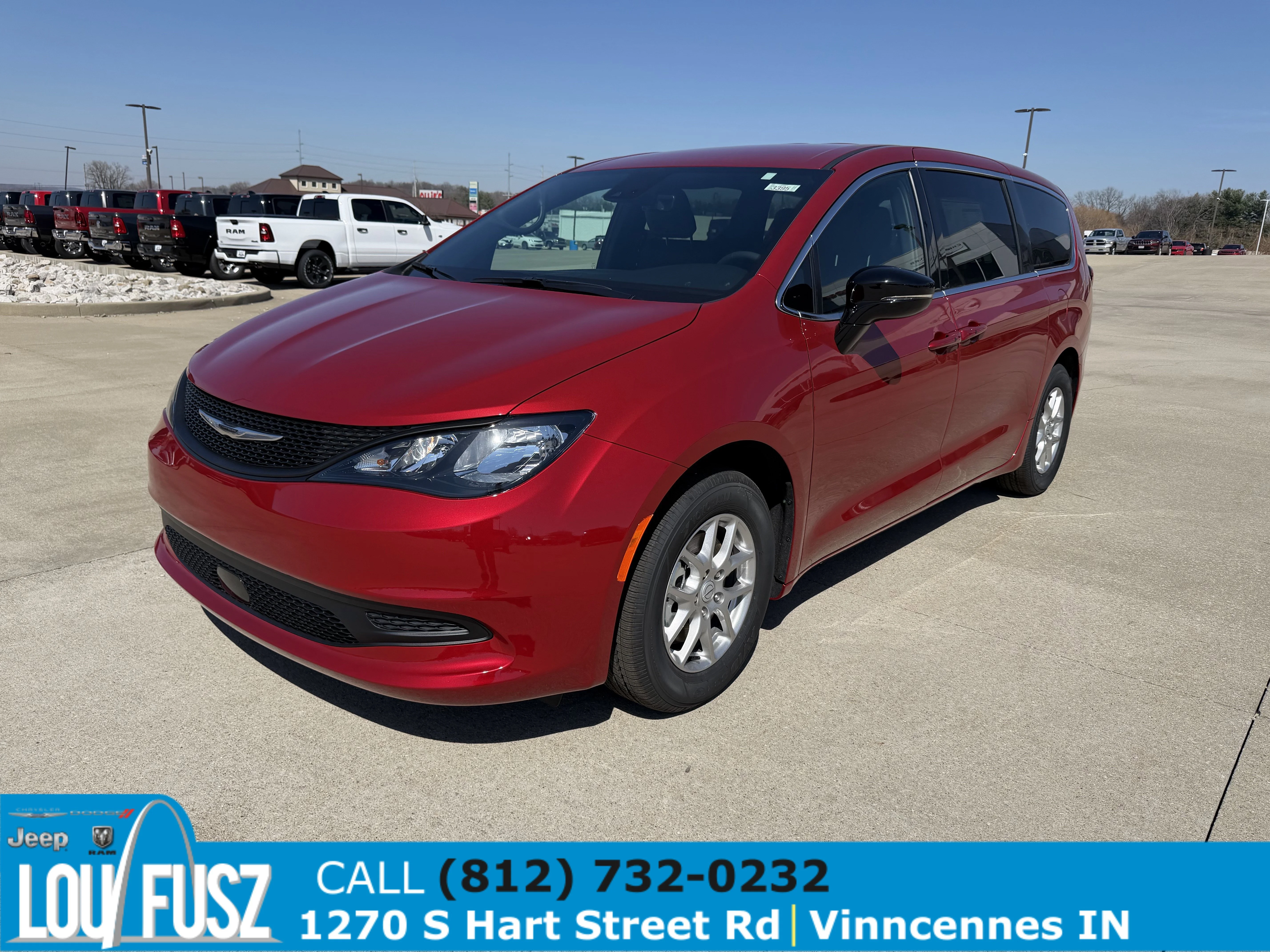 New 2026 Red Hot Pearl-Coat Exterior Paint Chrysler LX image 3