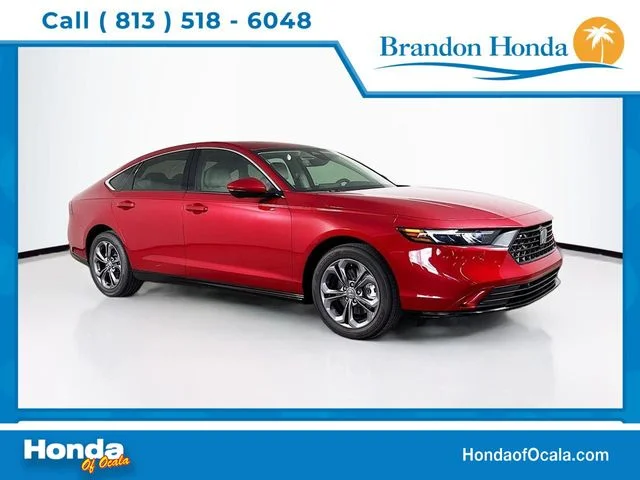 New 2026 Radiant Red Honda EX-L image 1