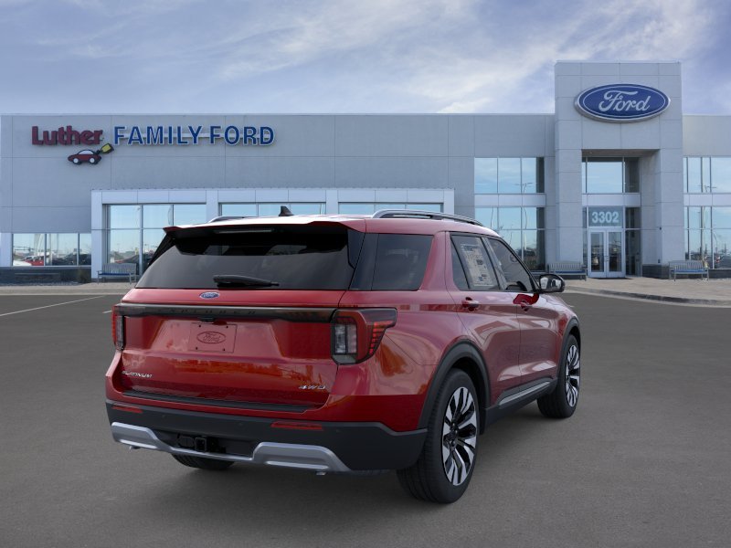 New 2026 Rapid Red Metallic Tinted Clearcoat Ford Platinum image 36