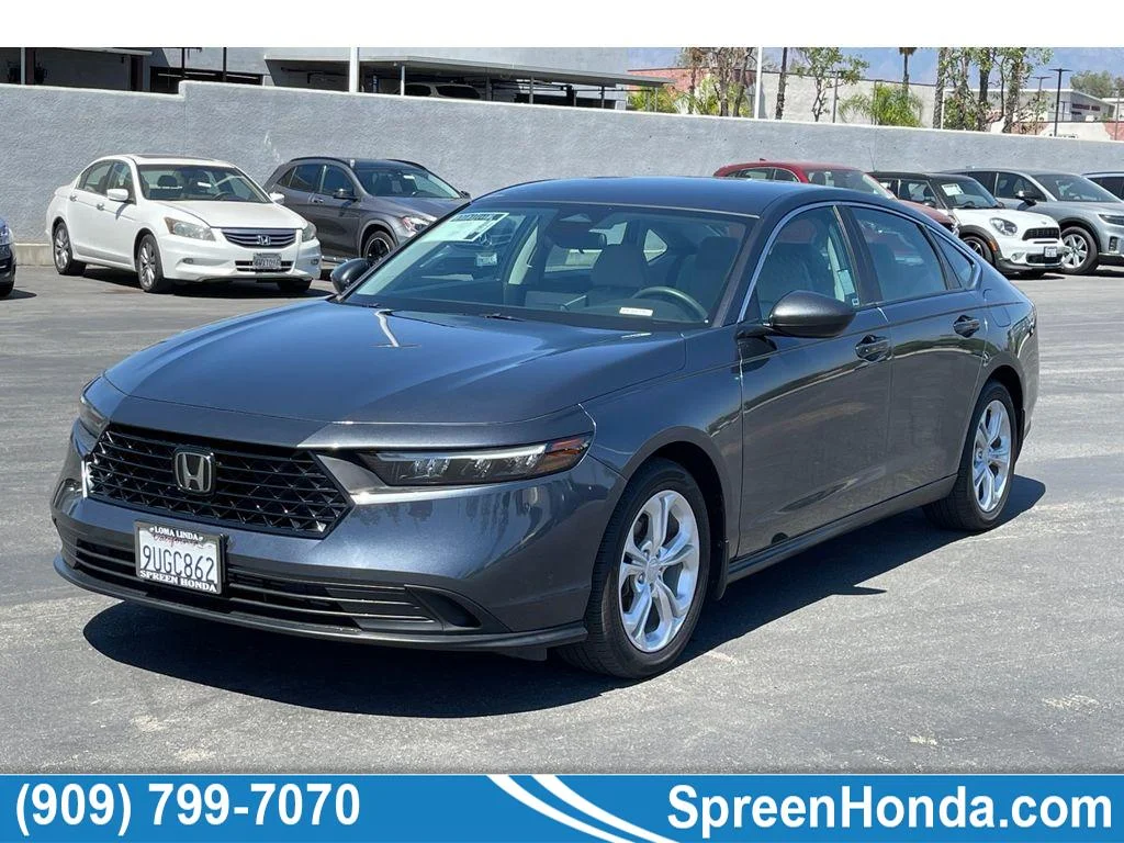 Used 2024 Meteorite Gray Metallic Honda LX image 1