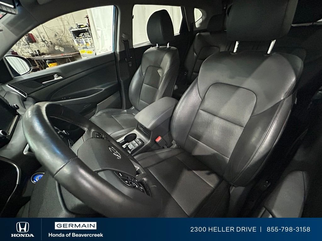 Used 2019 Aqua Blue Hyundai Limited image 26