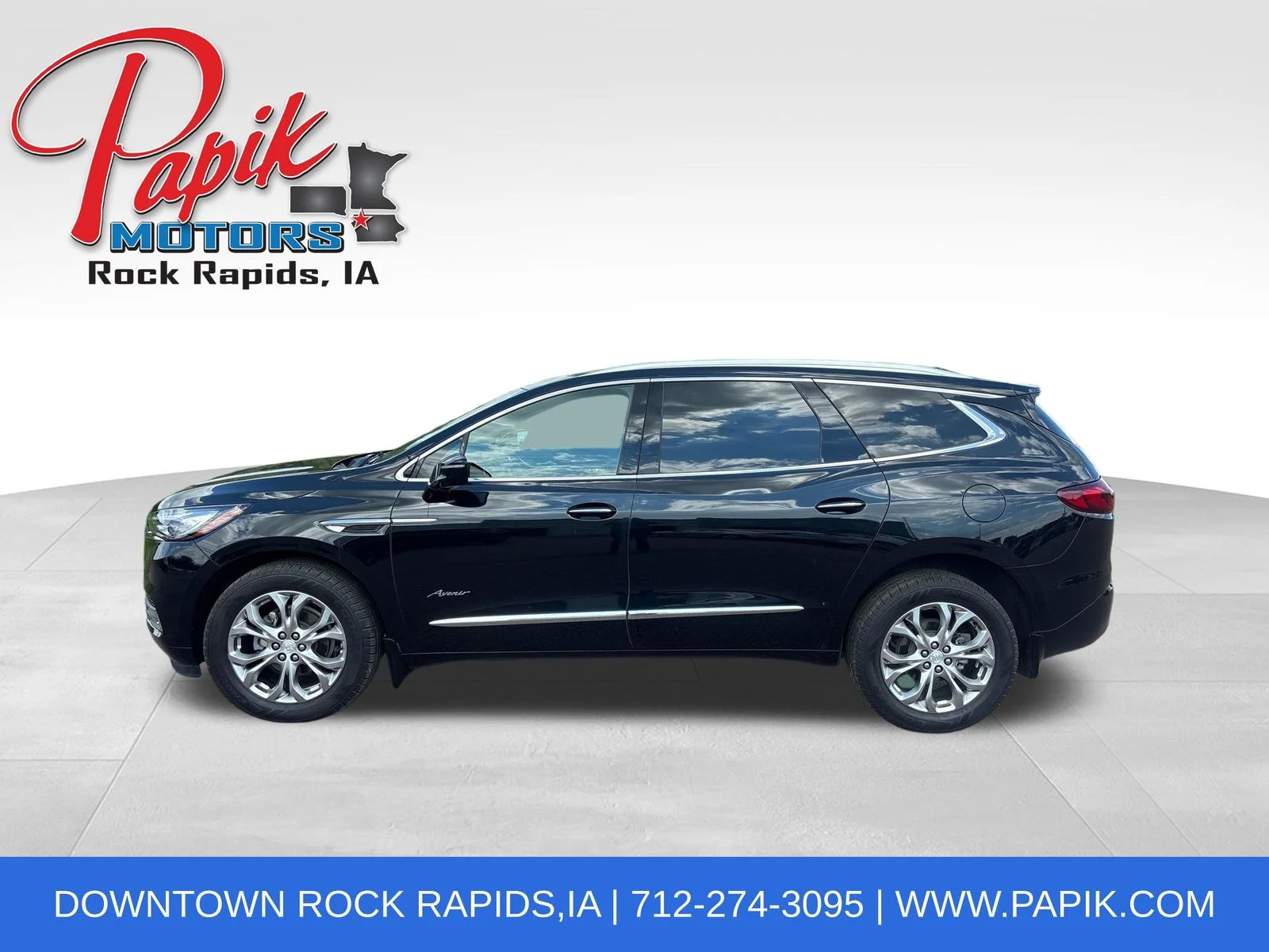 Used 2020 Ebony Twilight Metallic Buick Avenir image 1