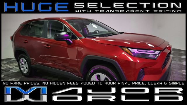 Used 2025 Red Toyota LE image 1