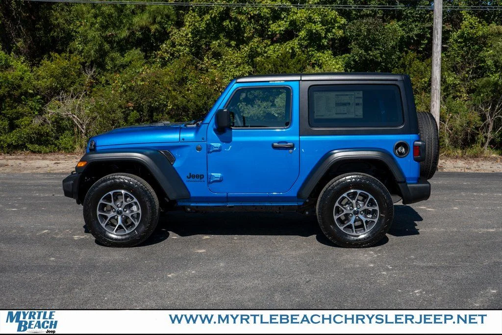New 2026 Hydro Blue Pearl-Coat Exterior Paint Jeep Sport S image 3