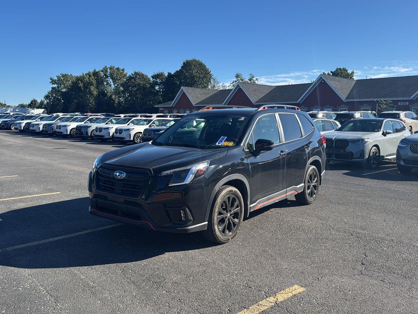 Used 2022 Crystal Black Silica Subaru Sport image 7