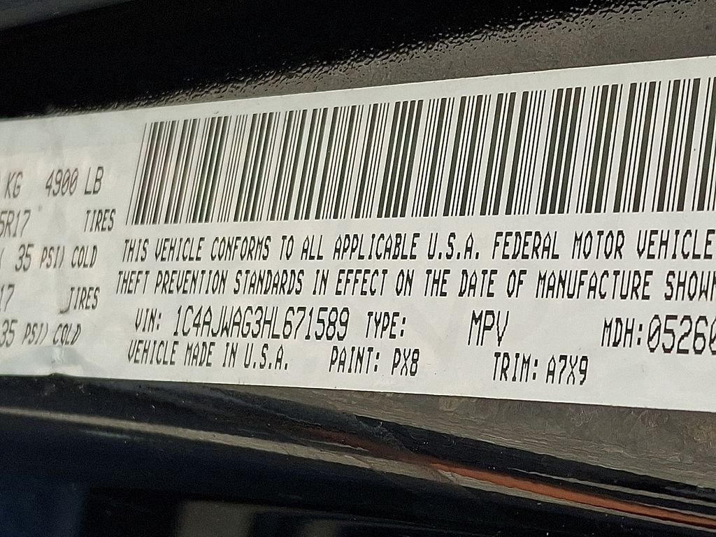 Used 2017 Black Jeep Sport image 26