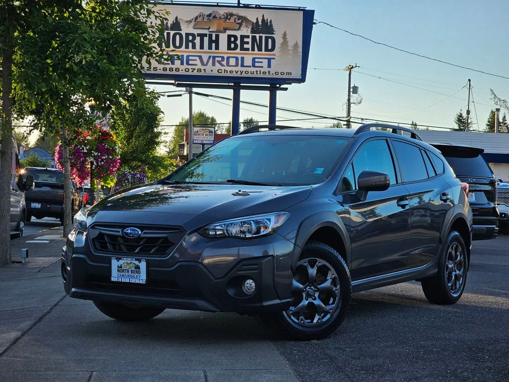 Used 2021 Gray Subaru Sport image 1