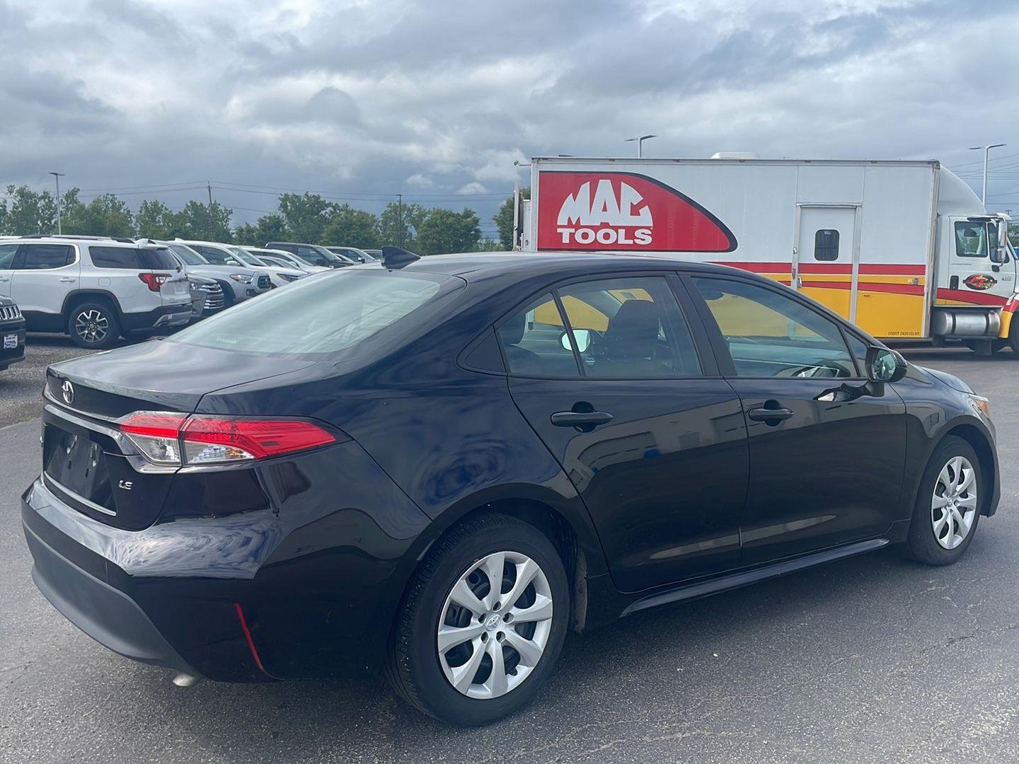 Certified Used 2024 Midnight Black Metallic Toyota LE image 8