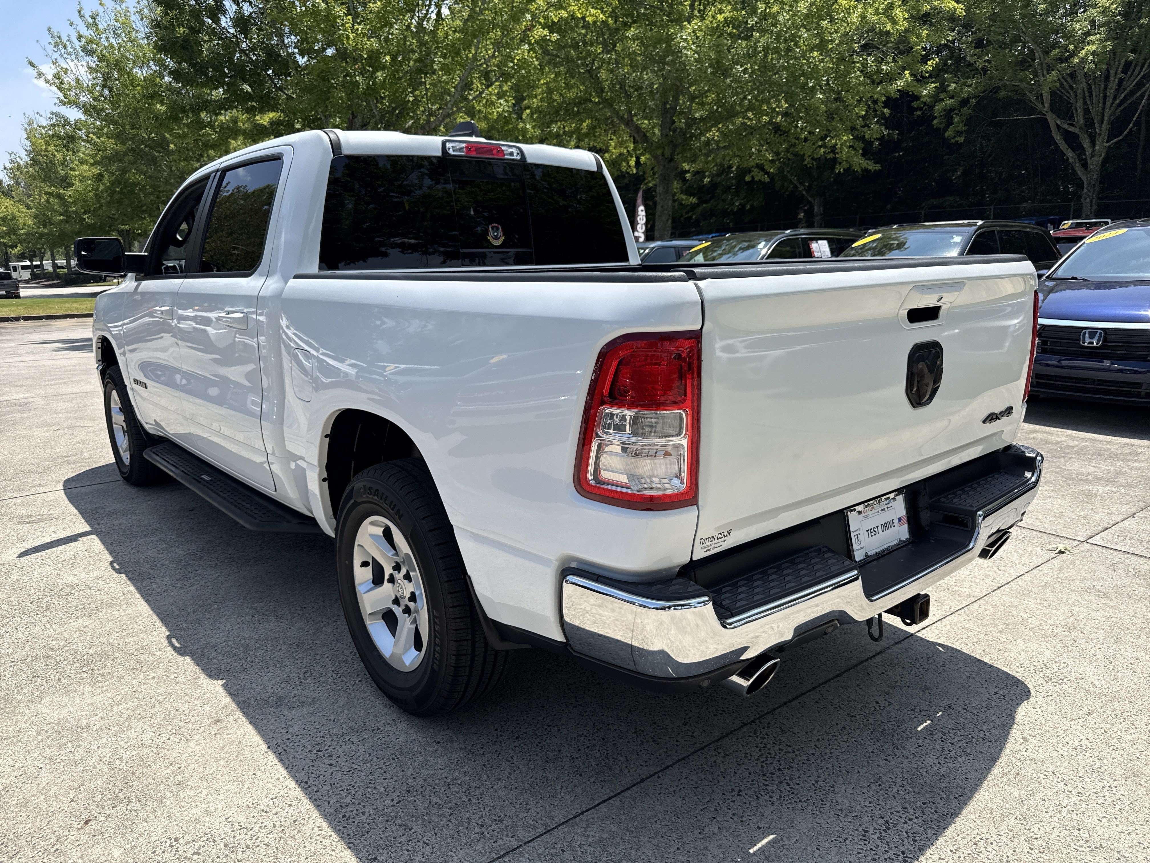 Used 2022 Bright White Clearcoat Ram Big Horn image 5
