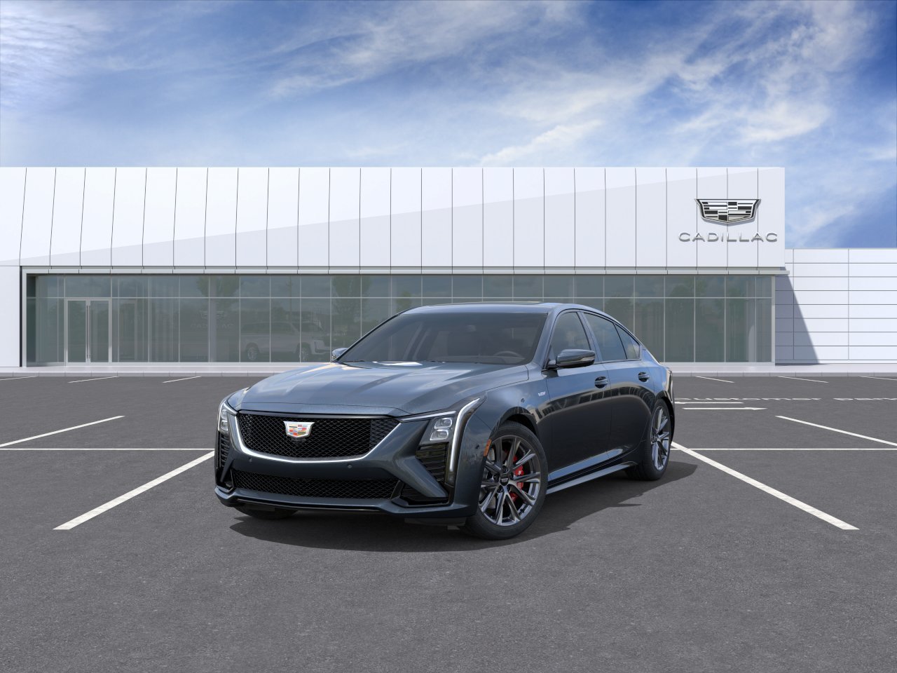 New 2026 Deep Space Metallic Cadillac V-Series image 8