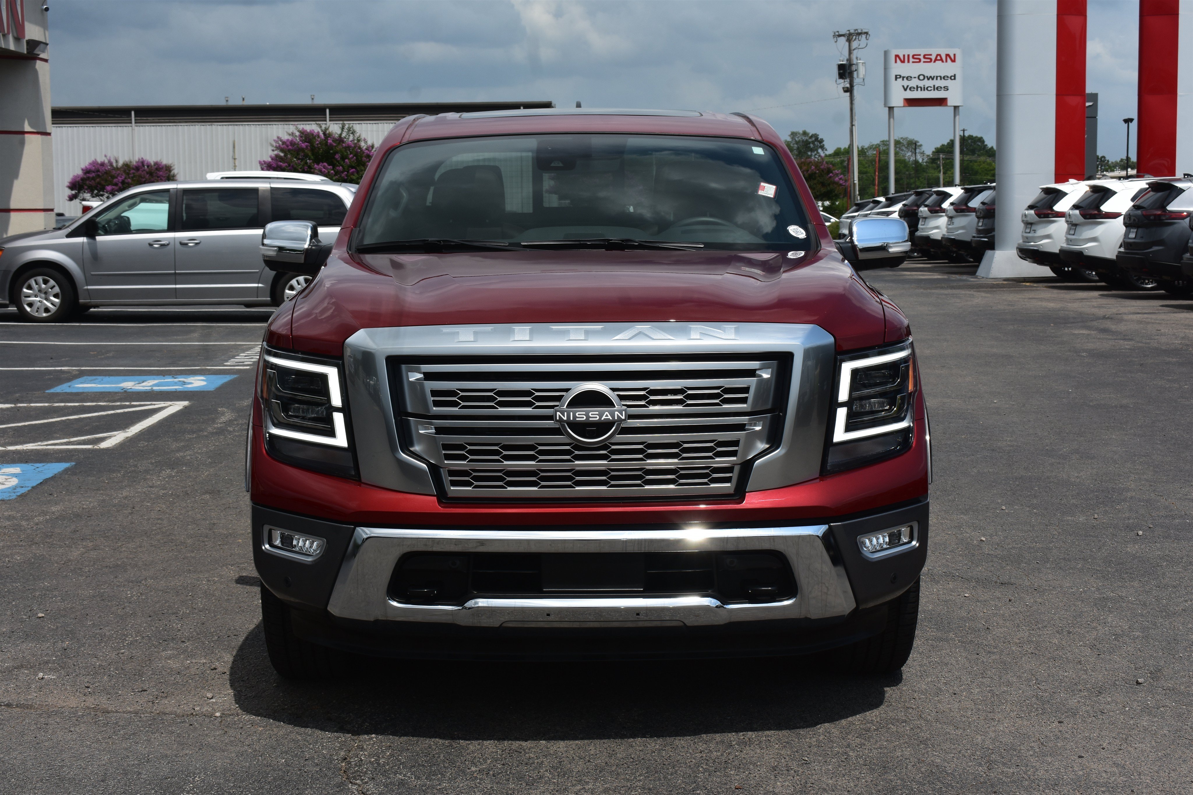 Used 2024 Nissan Titan Platinum Reserve with VIN 1N6AA1EF7RN105734 for sale in Little Rock