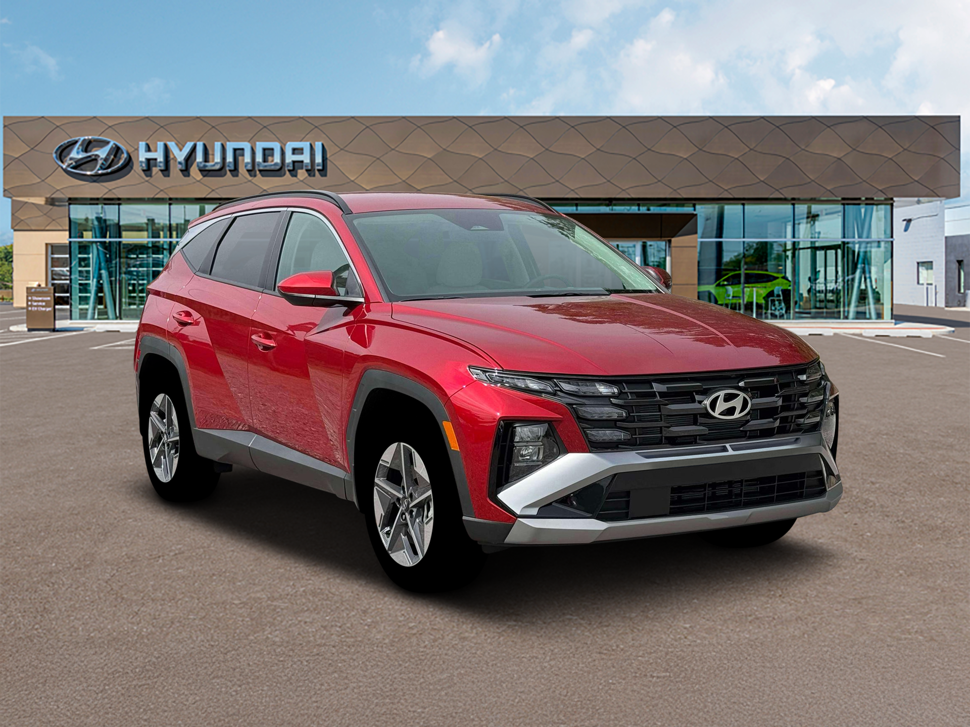 New 2026 Red Hyundai SEL AWD image 11