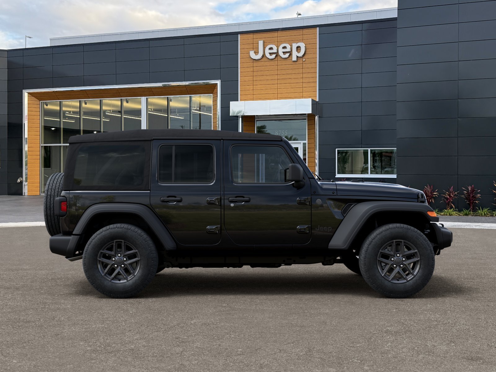 New 2026 Black Clear-Coat Exterior Paint Jeep Sport S image 21