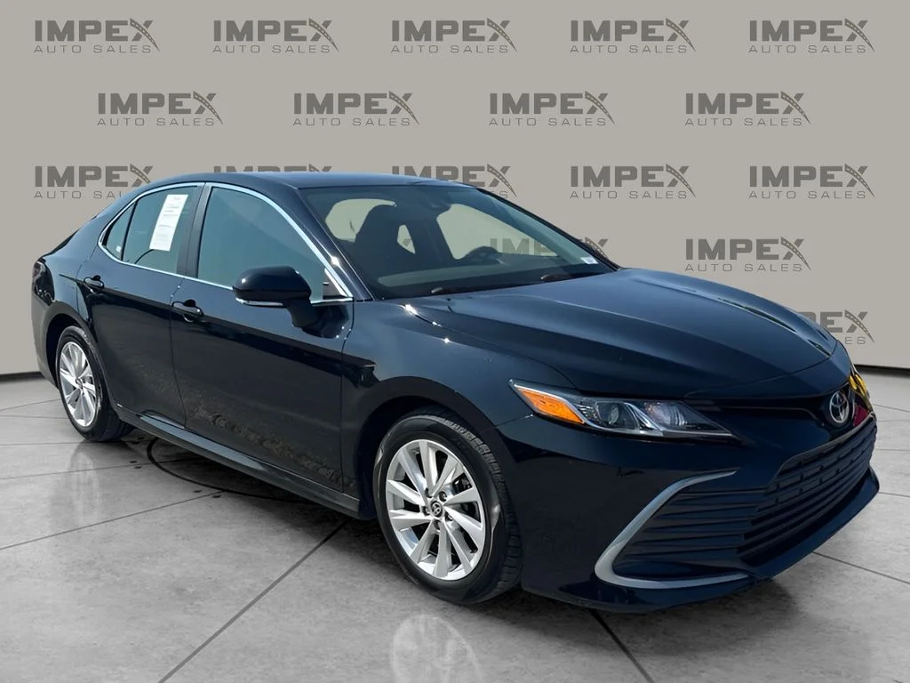 Used 2021 Black Toyota LE image 7