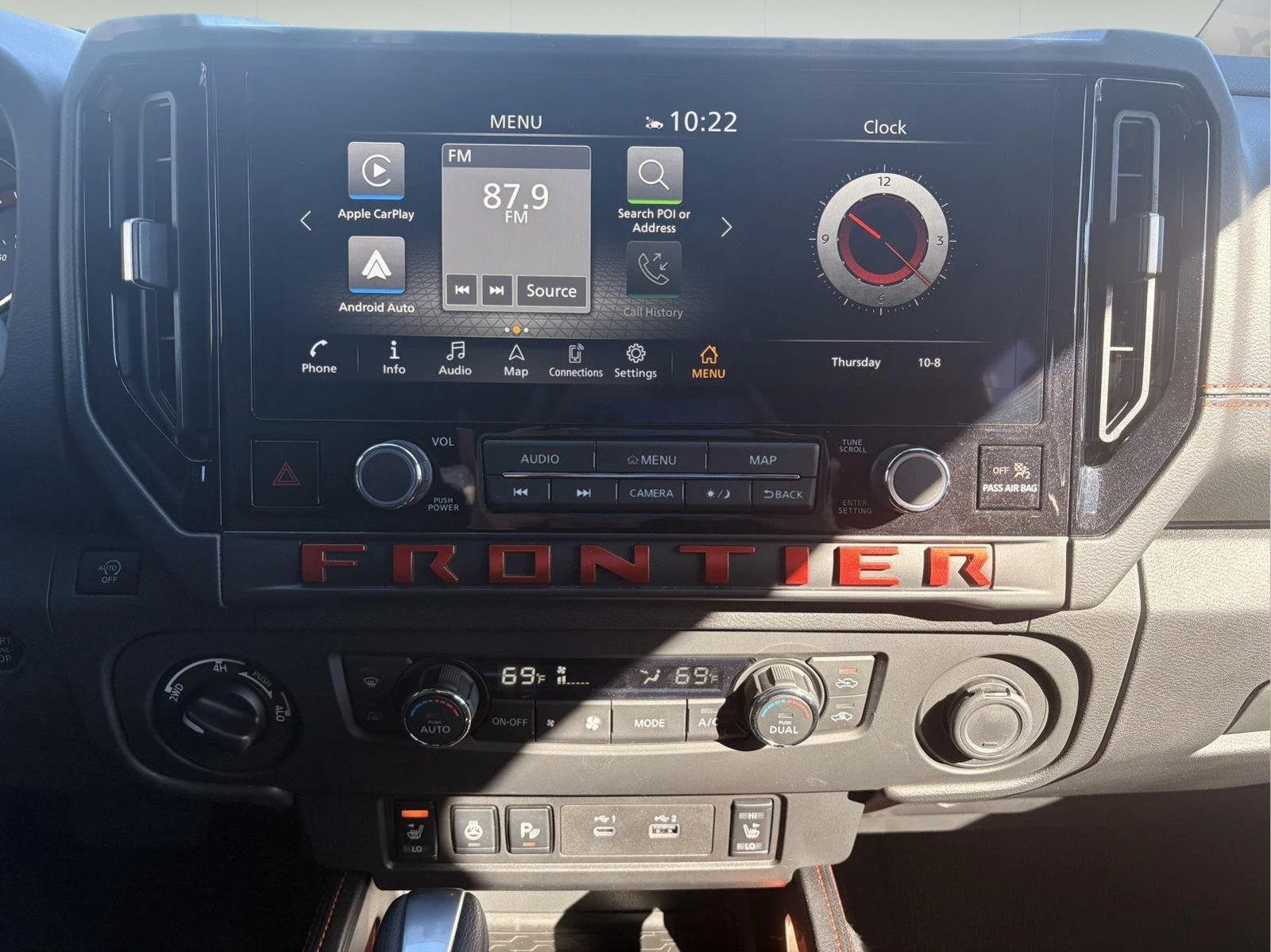 Used 2025 Afterburn Orange Nissan PRO-4X image 19