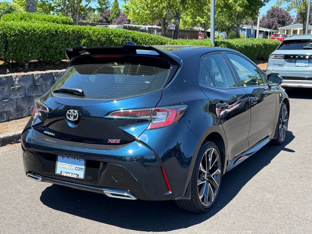 Used 2022 Galactic Aqua Mica Toyota XSE image 7
