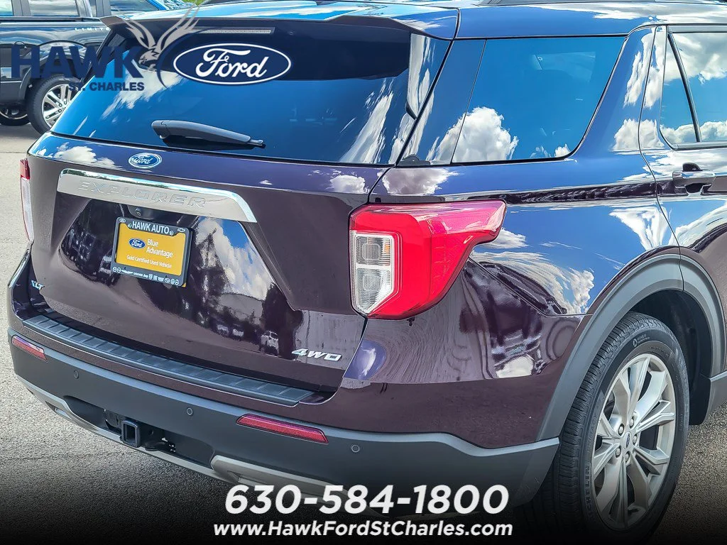 Certified Used 2023 Red Metallic Ford XLT image 5