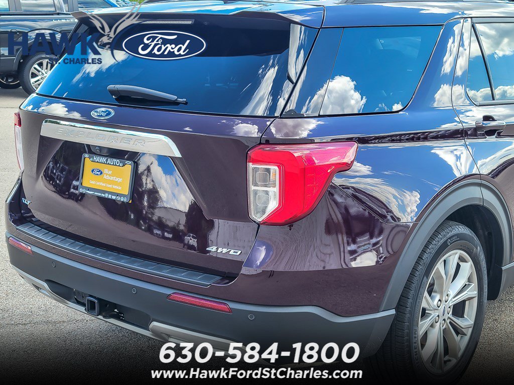 Certified Used 2023 Red Metallic Ford XLT image 6