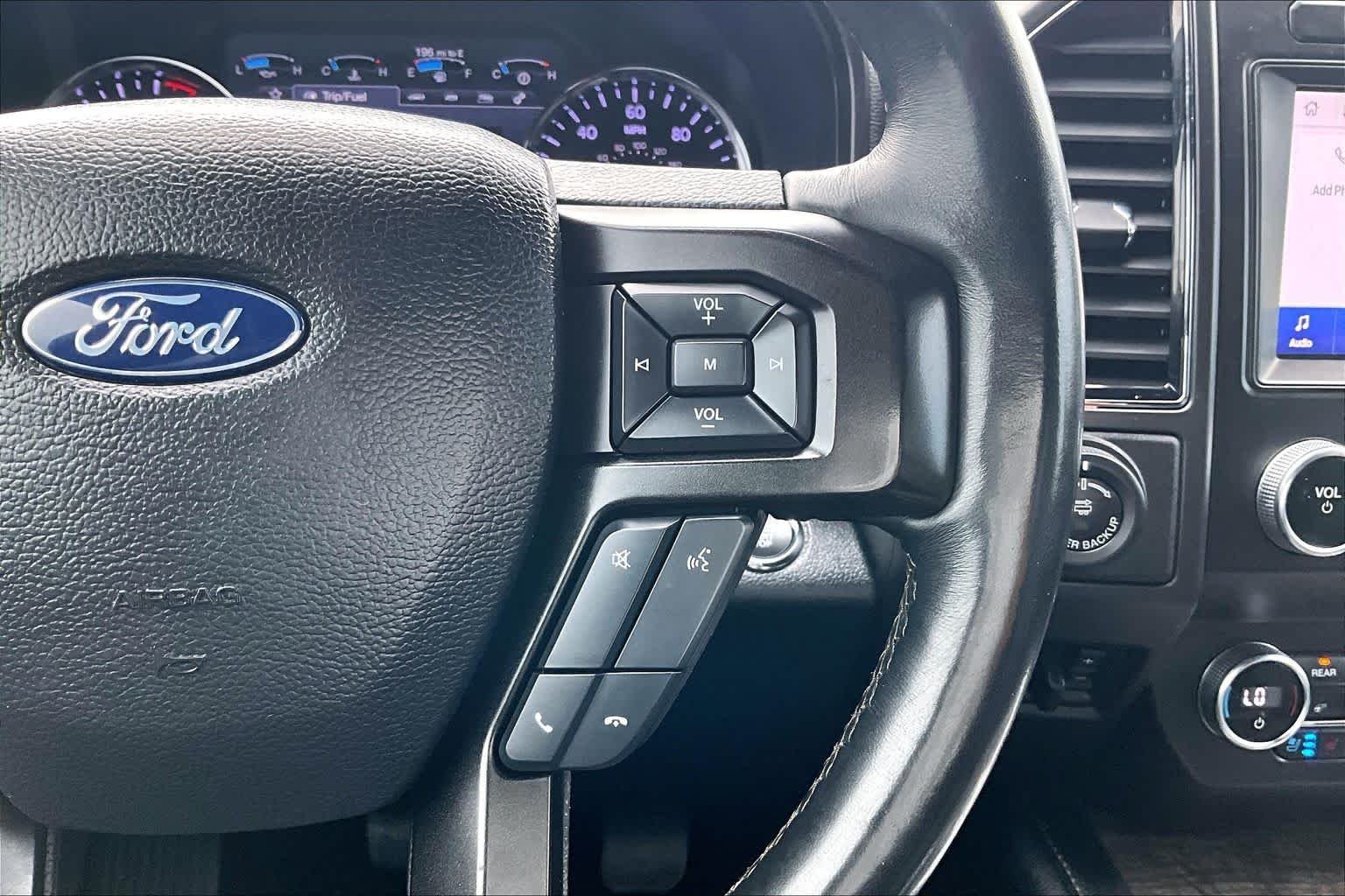 Used 2019 Agate Black Metallic Ford Limited image 24