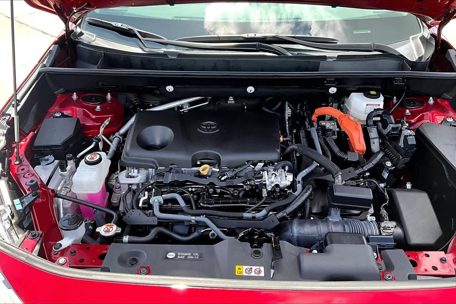 Used 2024 Ruby Flare Pearl Toyota Hybrid XLE image 32