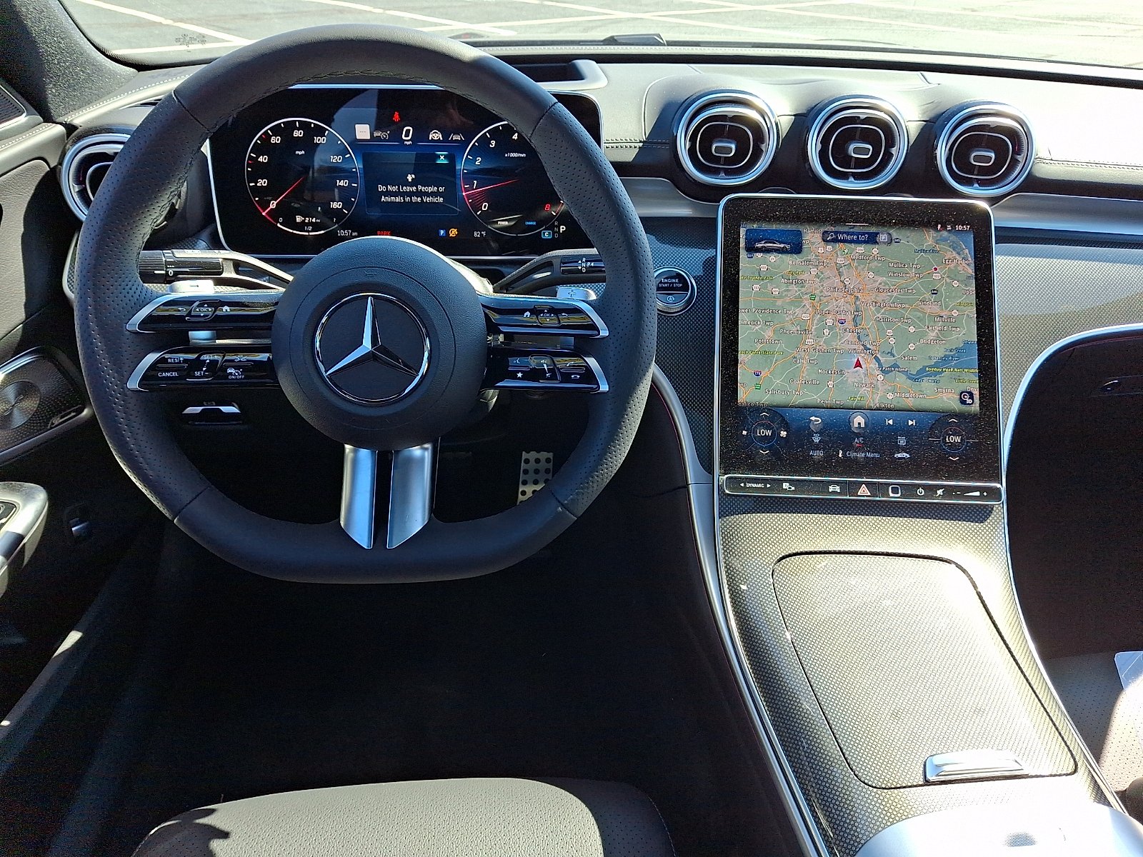 New 2026 Graphite Grey Metallic Mercedes-Benz C 300 image 9