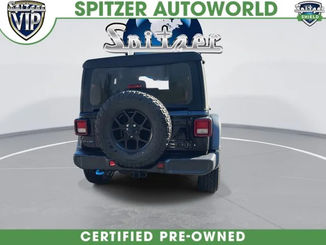 Used 2024 Black Jeep Willys 4xe image 10