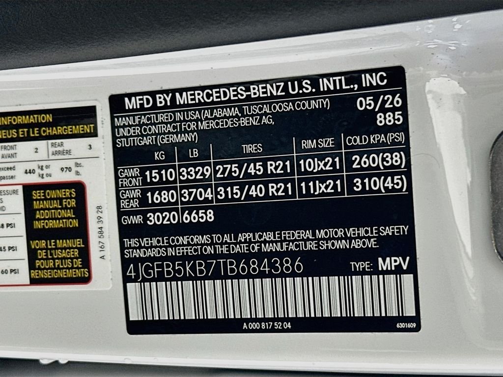 New 2026 MANUFAKTUR Moonlight White Metallic Mercedes-Benz GLE 450 image 34