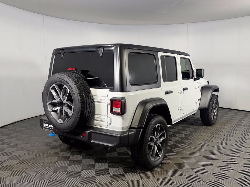 Used 2024 White Jeep Sport S 4xe image 7