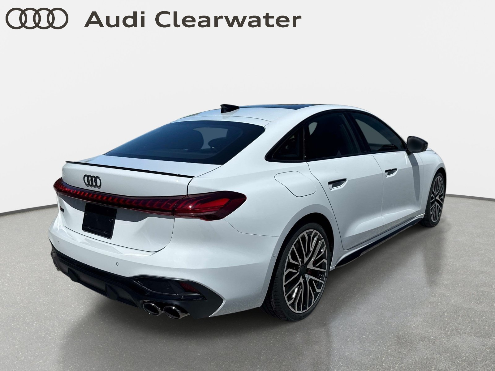 New 2026 Glacier White Metallic Audi Premium Plus image 4