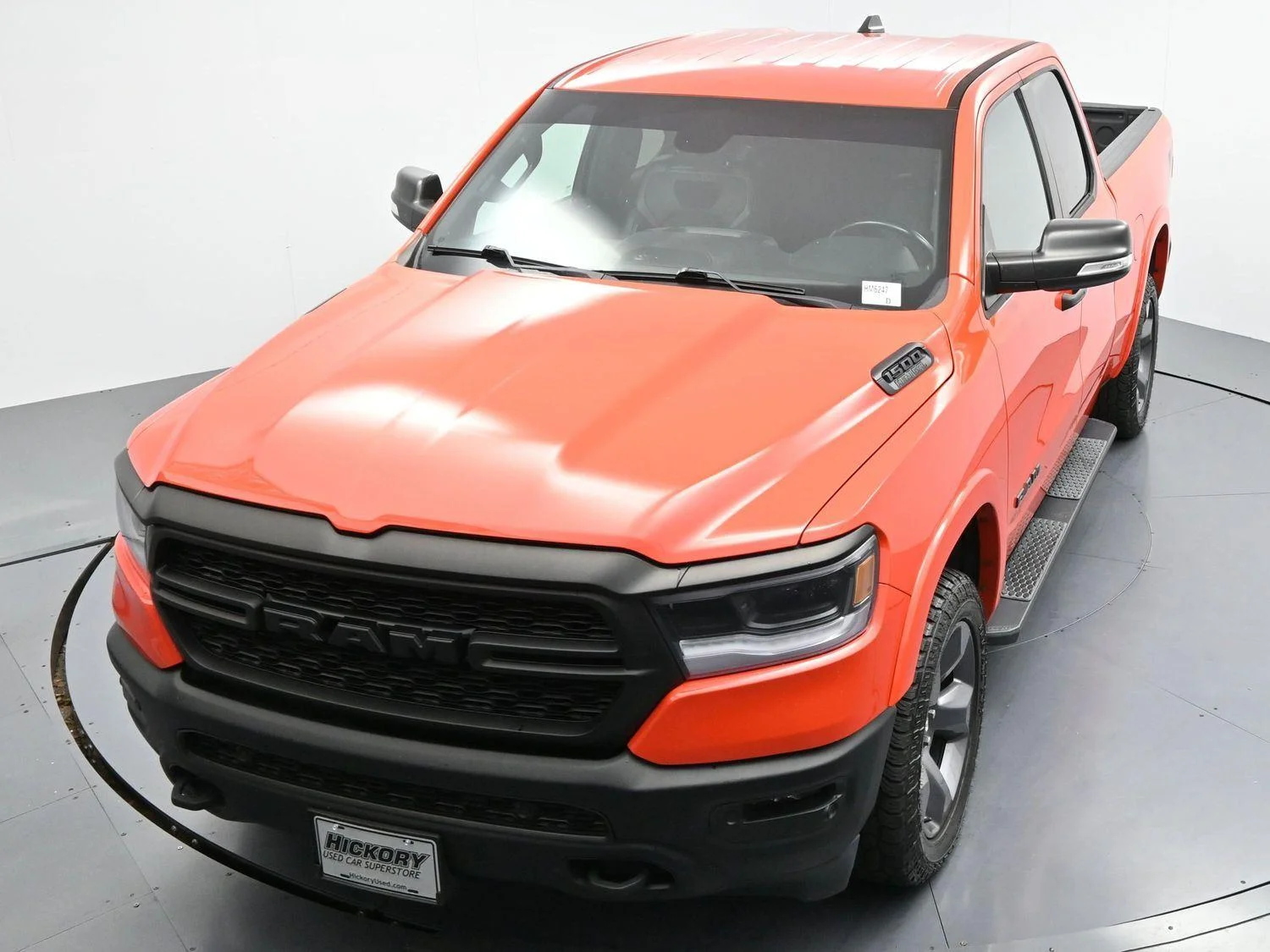 Used 2021 Spitfire Orange Clearcoat Ram Big Horn image 41