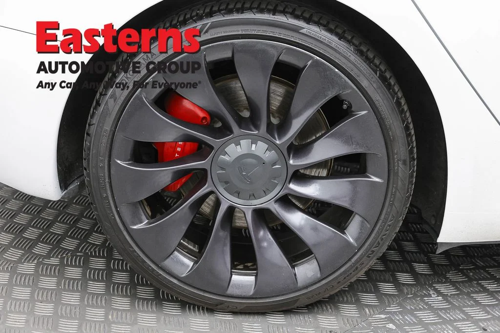 Used 2021 White Tesla Performance image 23