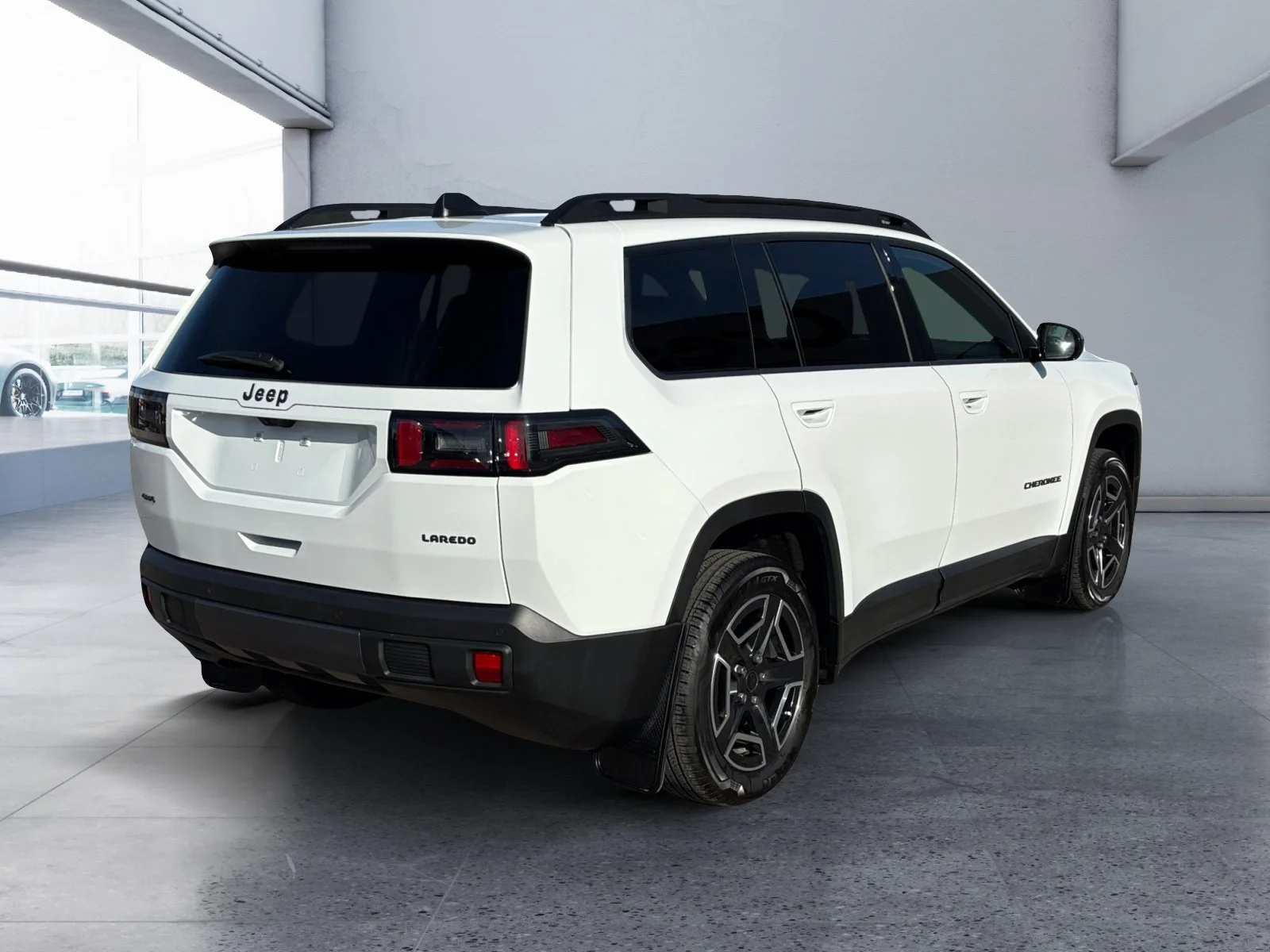 New 2026 Bright White Jeep Laredo image 5