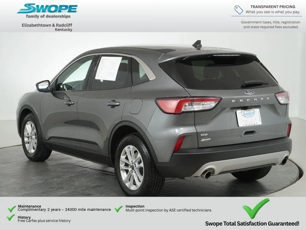 Certified Used 2022 Carbonized Gray Ford SE image 6